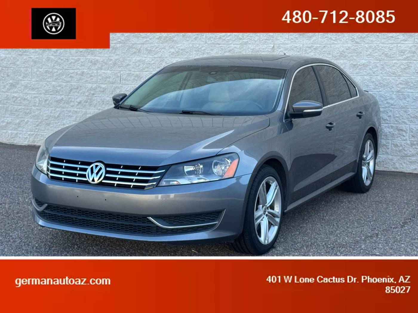 2015 Volkswagen Passat TDI SE — Sedan — 126,324 mi — Phoenix, AZ
