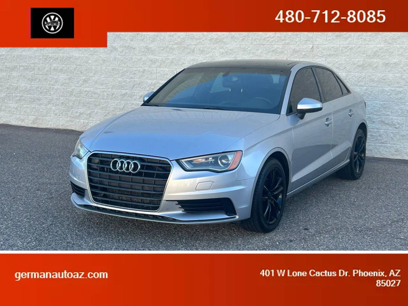 2015 Audi A3 Premium — Sedan — 163,378 mi — Phoenix, AZ