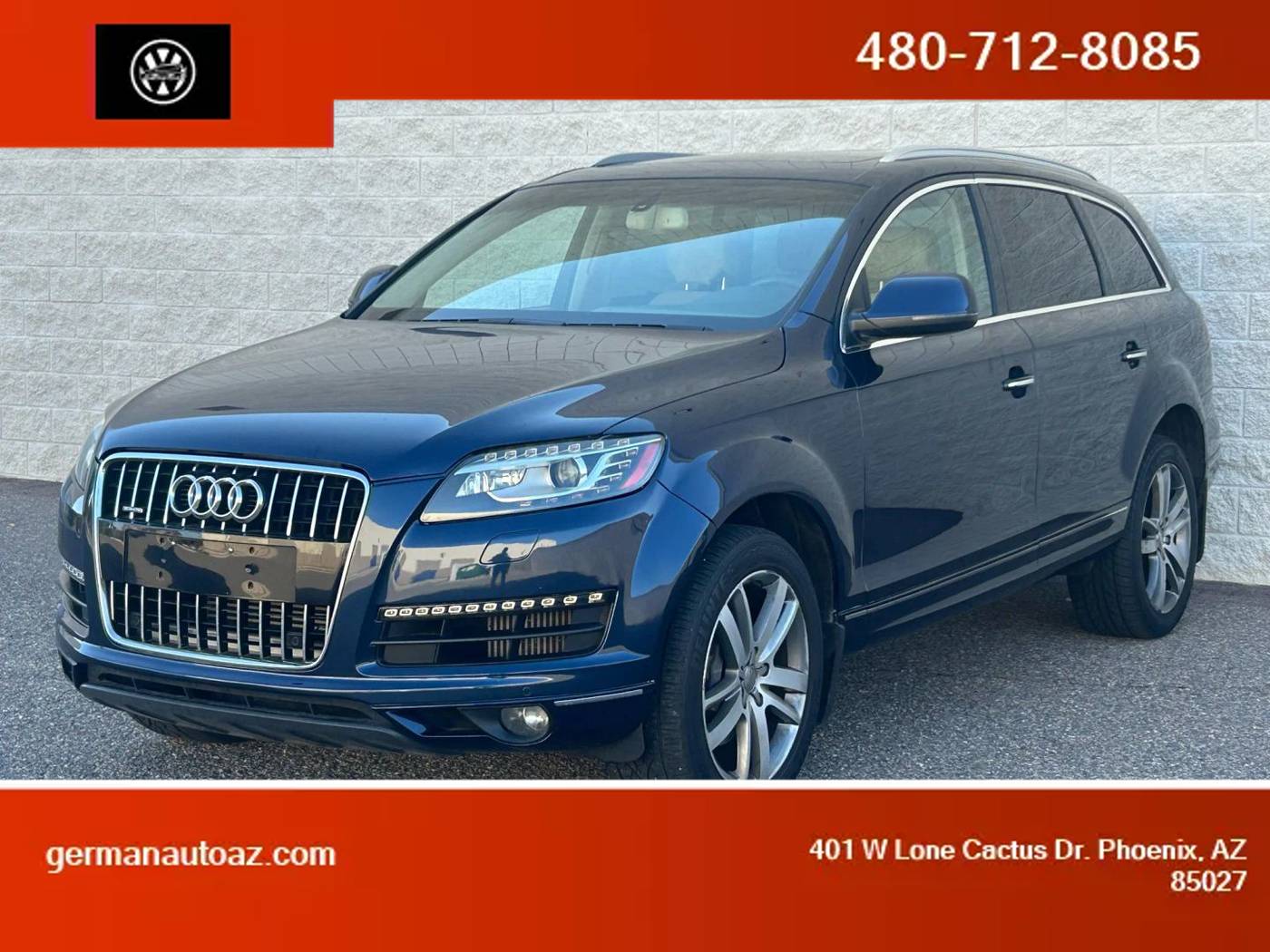 2014 Audi Q7 Premium Plus — SUV — 178,940 mi — Phoenix, AZ
