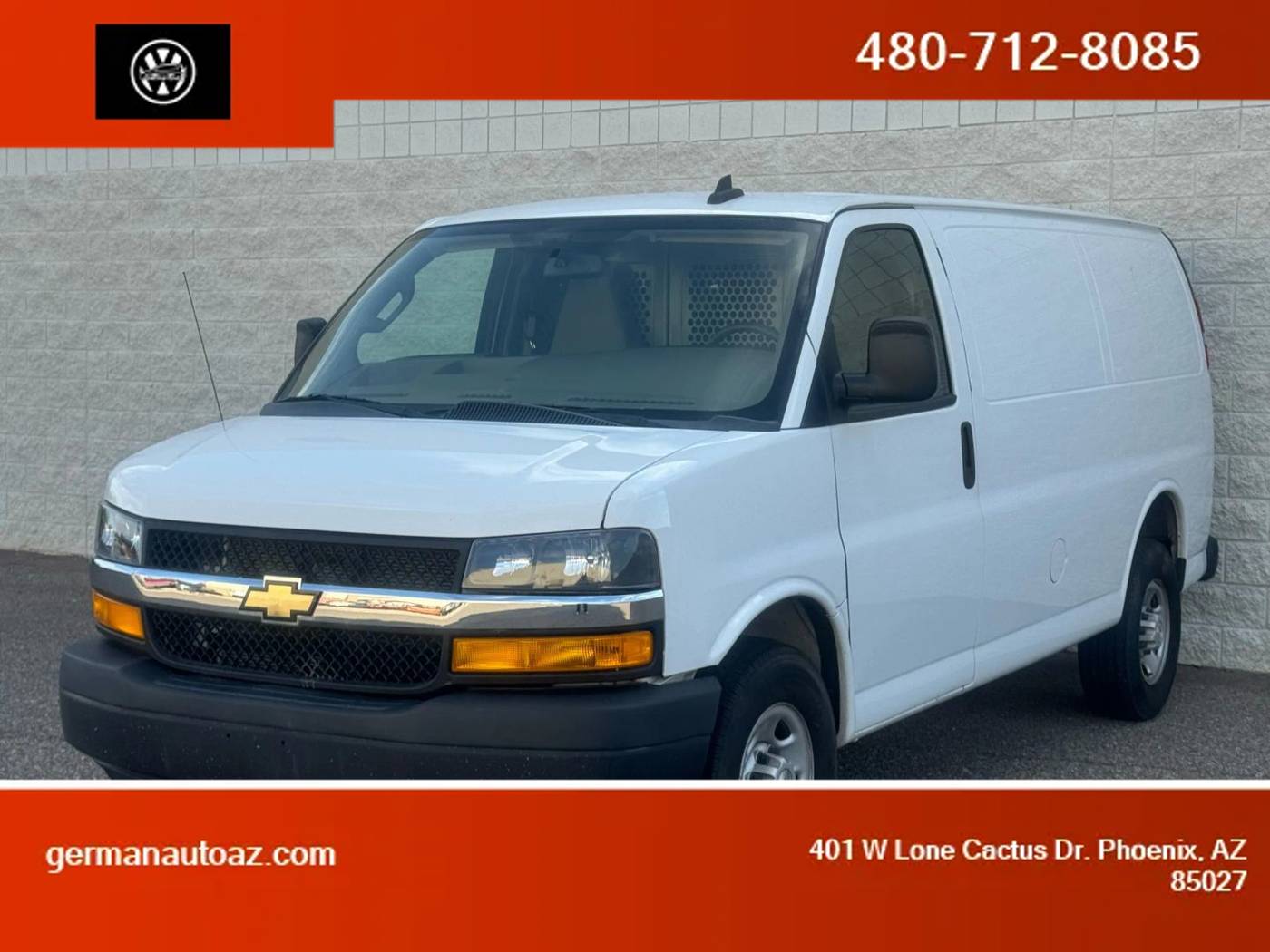 2020 Chevrolet Express Cargo Van Base — Cargo Van — 49,310 mi — Phoenix, AZ