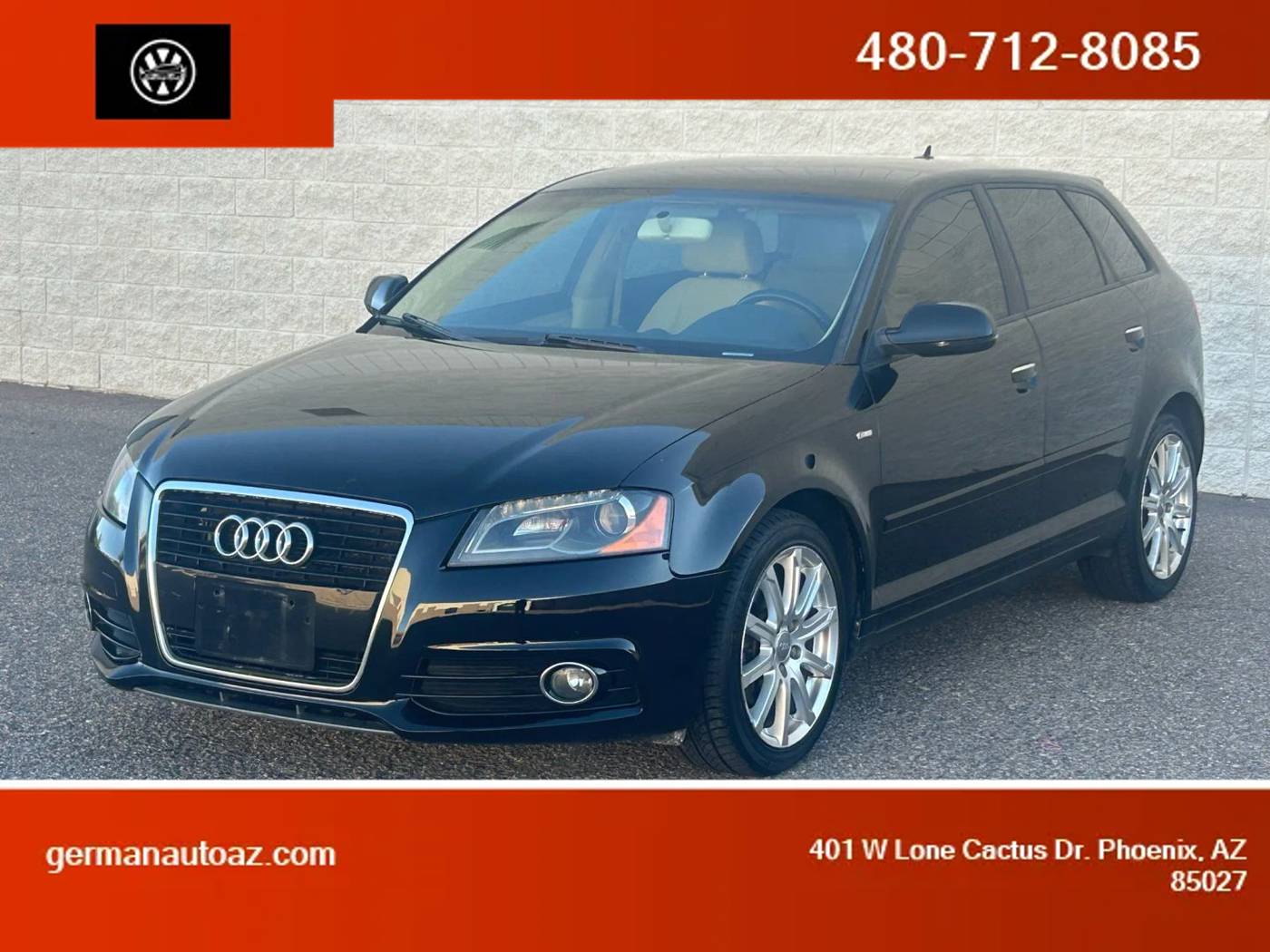 2012 Audi A3 Premium Plus — Hatchback — 148,099 mi — Phoenix, AZ