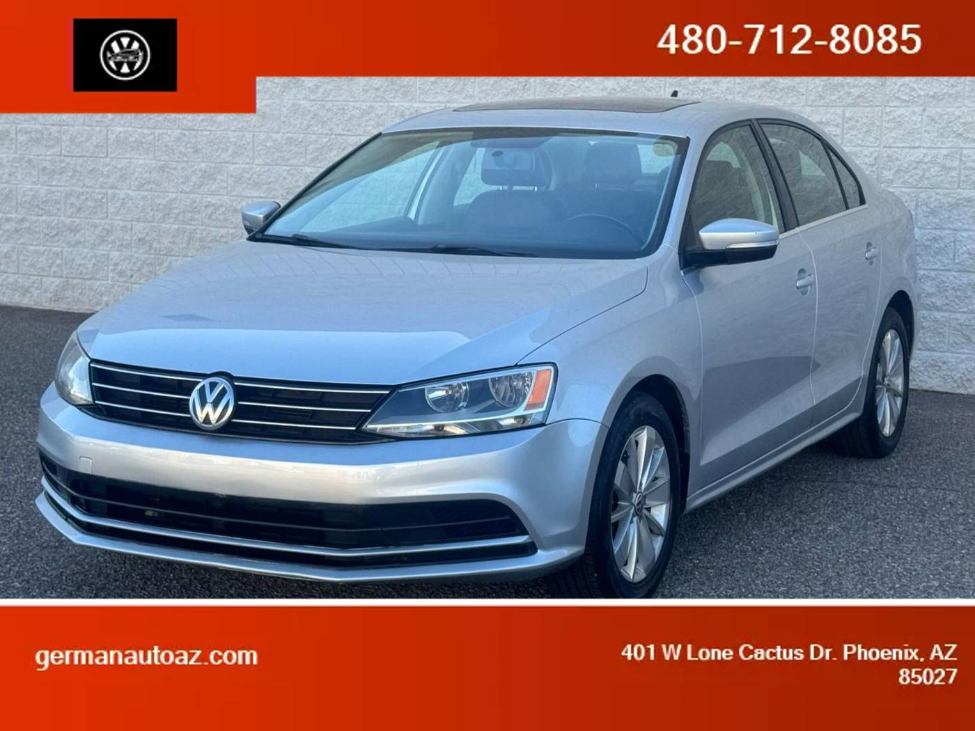 2015 Volkswagen Jetta TDI S — Sedan — 151,071 mi — Phoenix, AZ