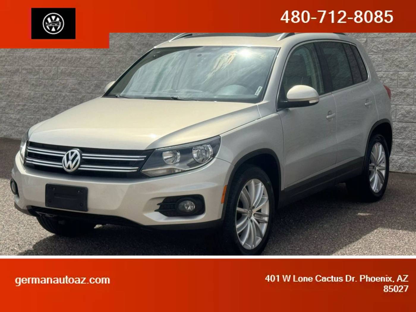 2012 Volkswagen Tiguan S — SUV — 117,708 mi — Phoenix, AZ