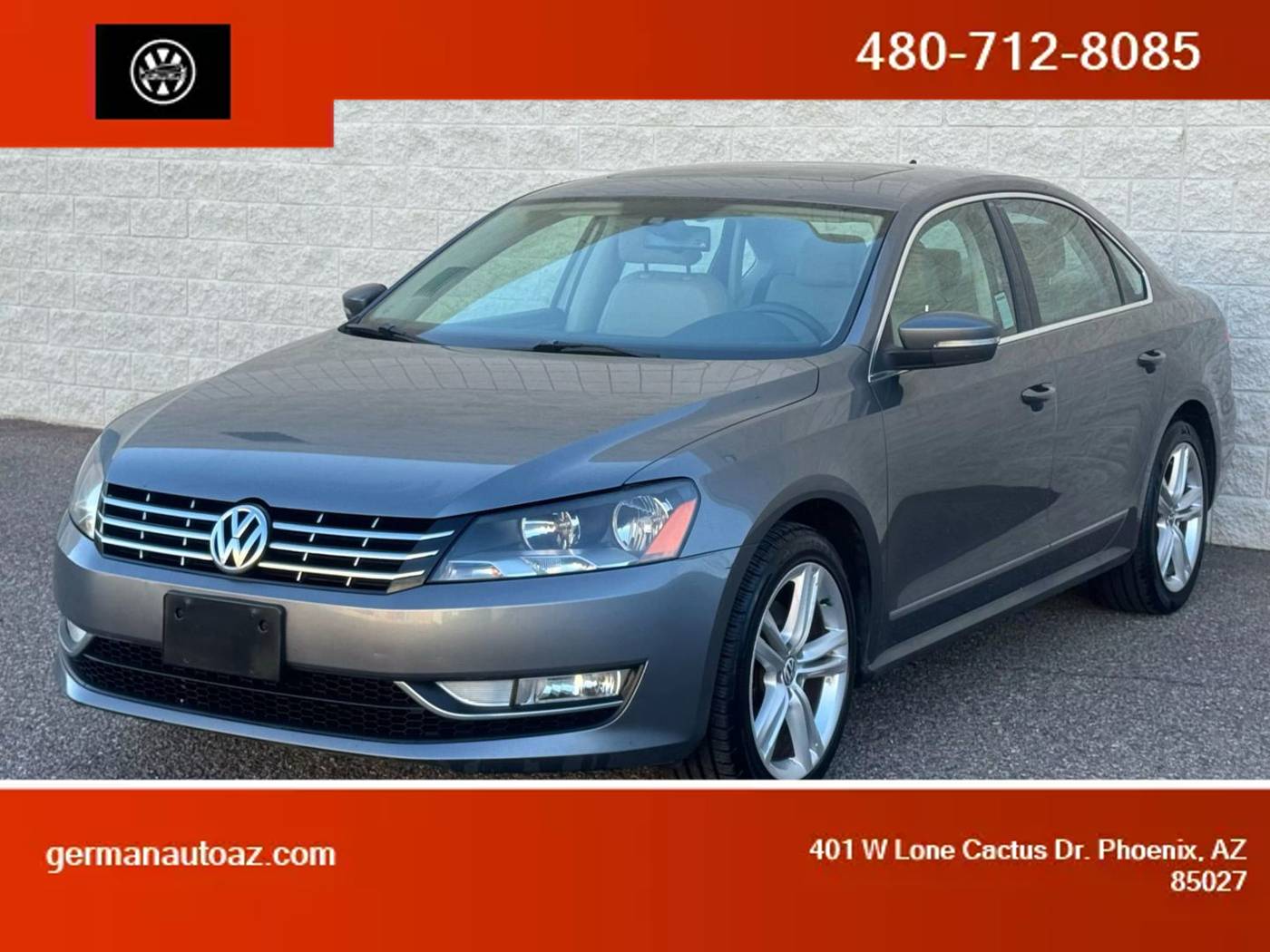 2014 Volkswagen Passat TDI SE — Sedan — 131,831 mi — Phoenix, AZ