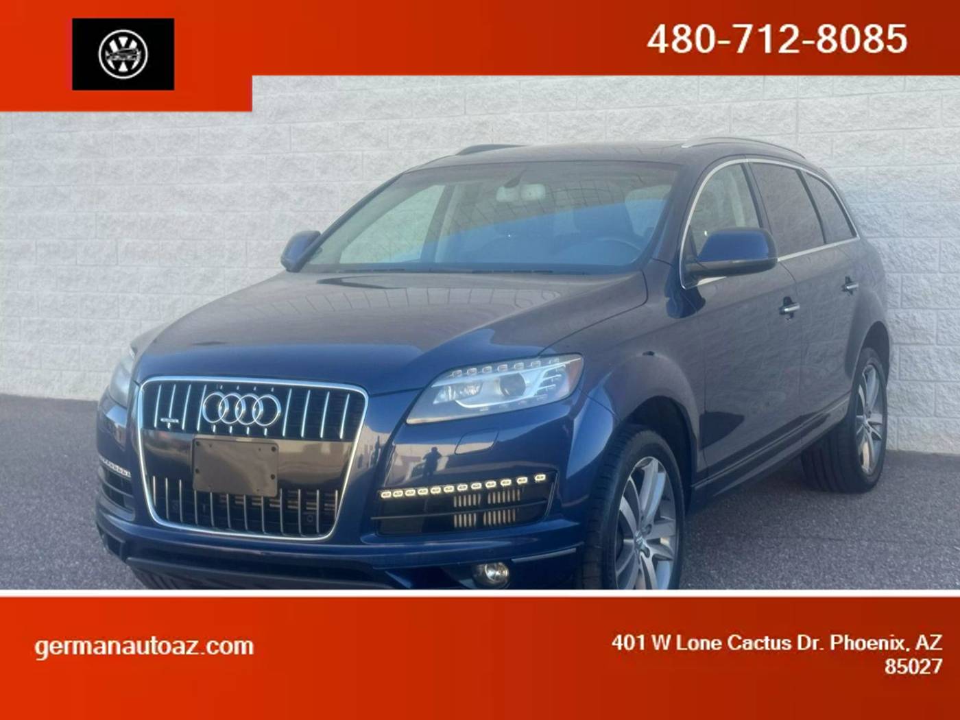 2014 Audi Q7 Prestige — SUV — 105,714 mi — Phoenix, AZ