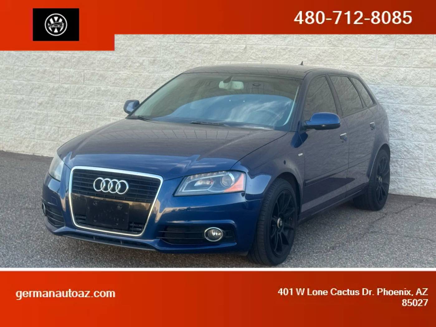 2013 Audi A3 Premium Plus — Hatchback — 95,200 mi — Phoenix, AZ