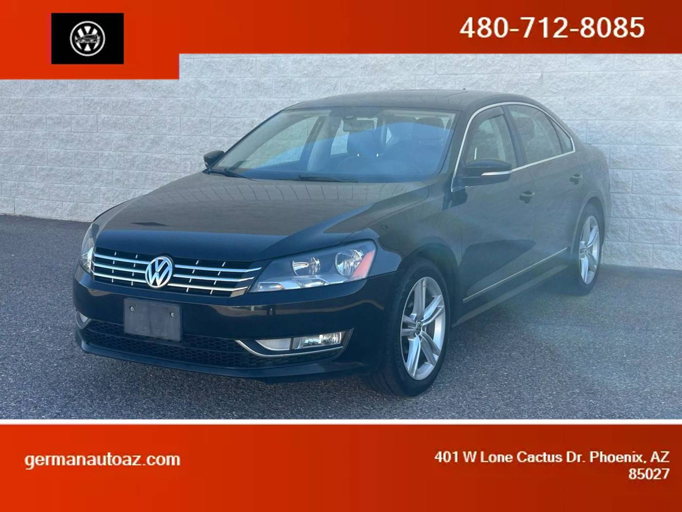 2014 Volkswagen Passat TDI SEL Premium — Sedan — 166,550 mi — Phoenix, AZ