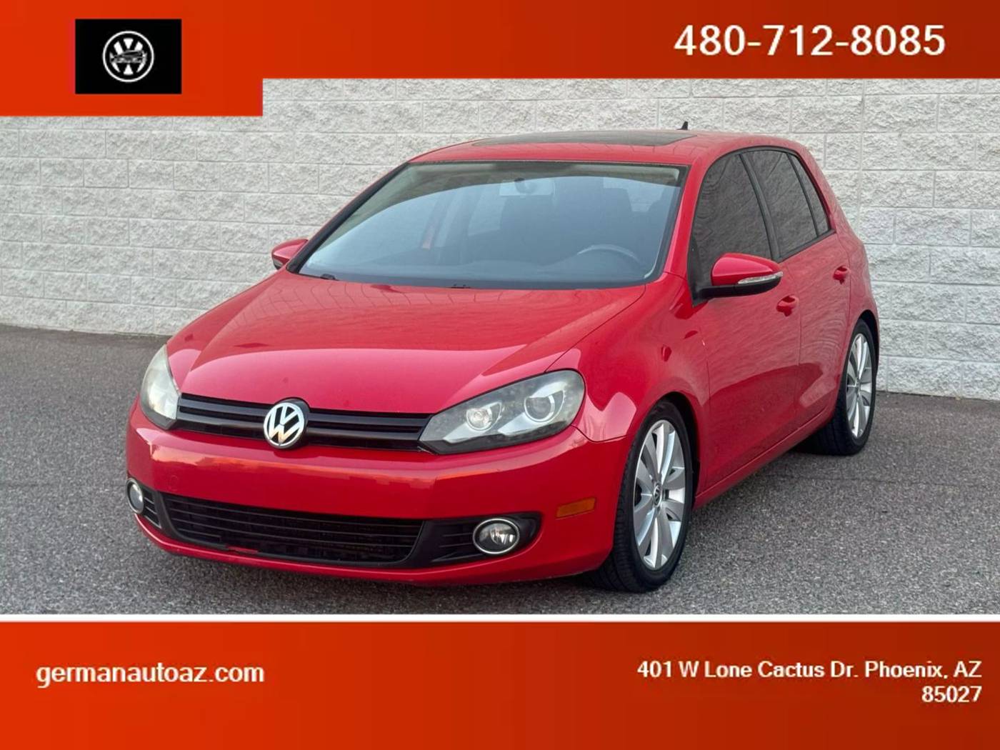 2013 Volkswagen Golf TDI — Hatchback — 117,829 mi — Phoenix, AZ