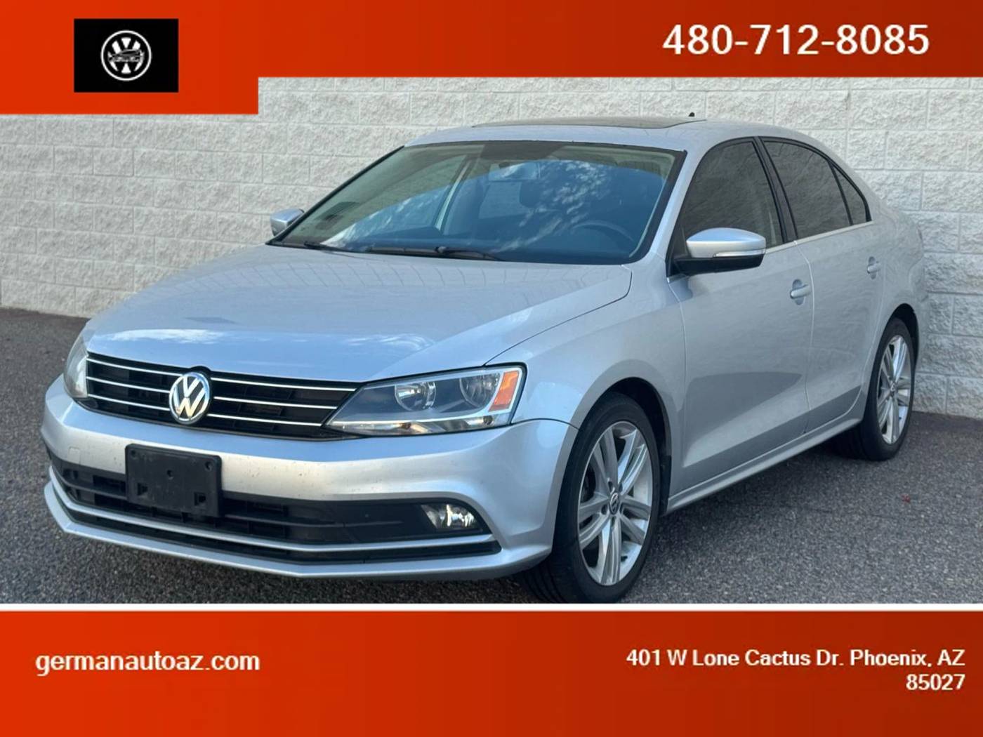 2015 Volkswagen Jetta TDI SEL — Sedan — 146,469 mi — Phoenix, AZ
