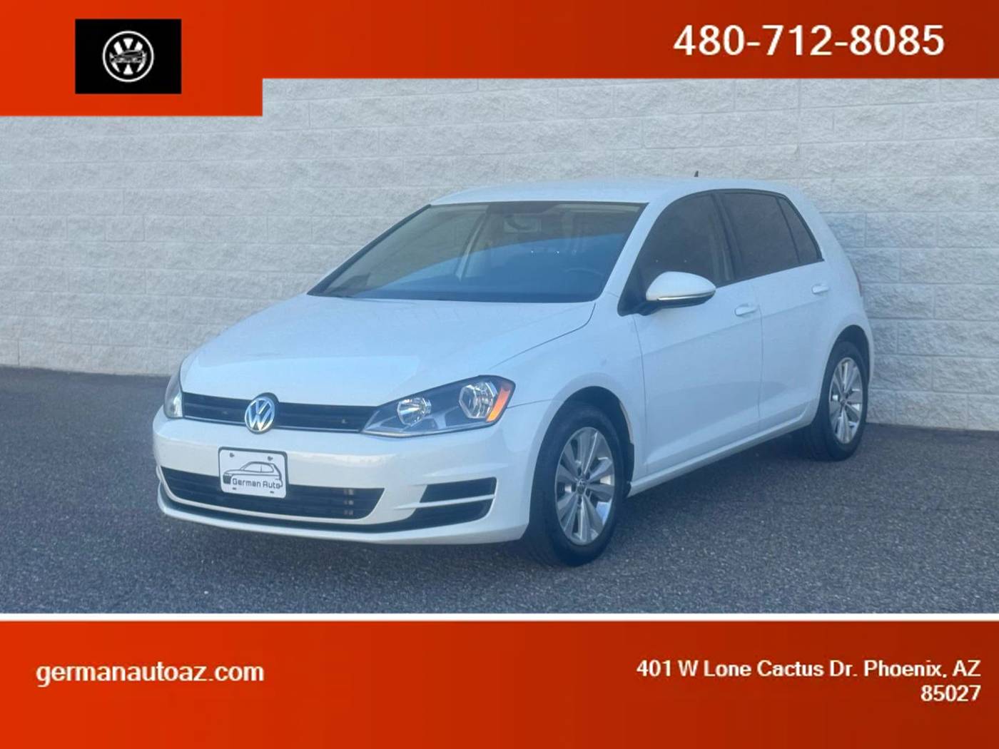 2015 Volkswagen Golf TDI SEL — Hatchback — 123,028 mi — Phoenix, AZ