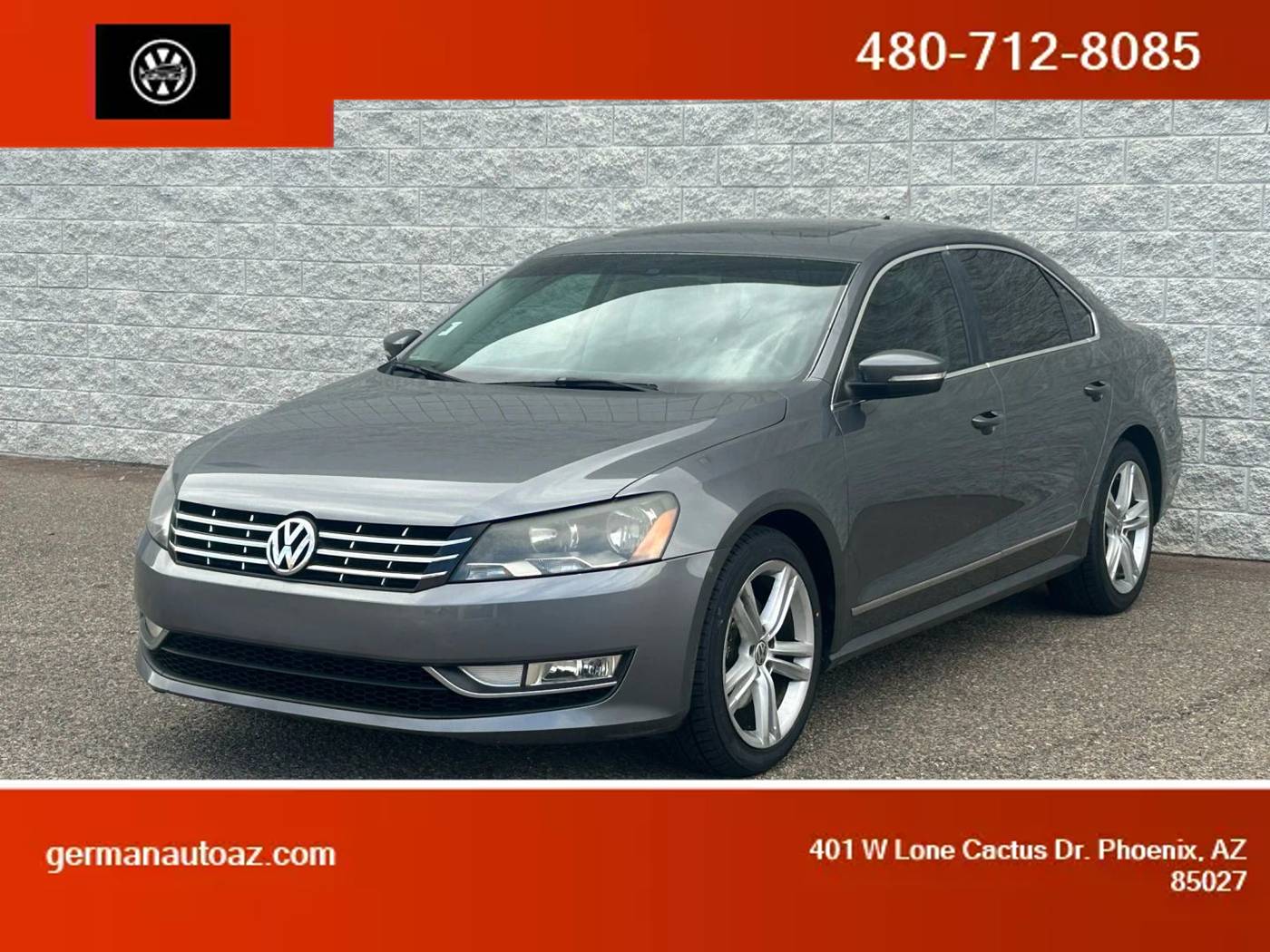 2015 Volkswagen Passat TDI SEL Premium — Sedan — 127,930 mi — Phoenix, AZ
