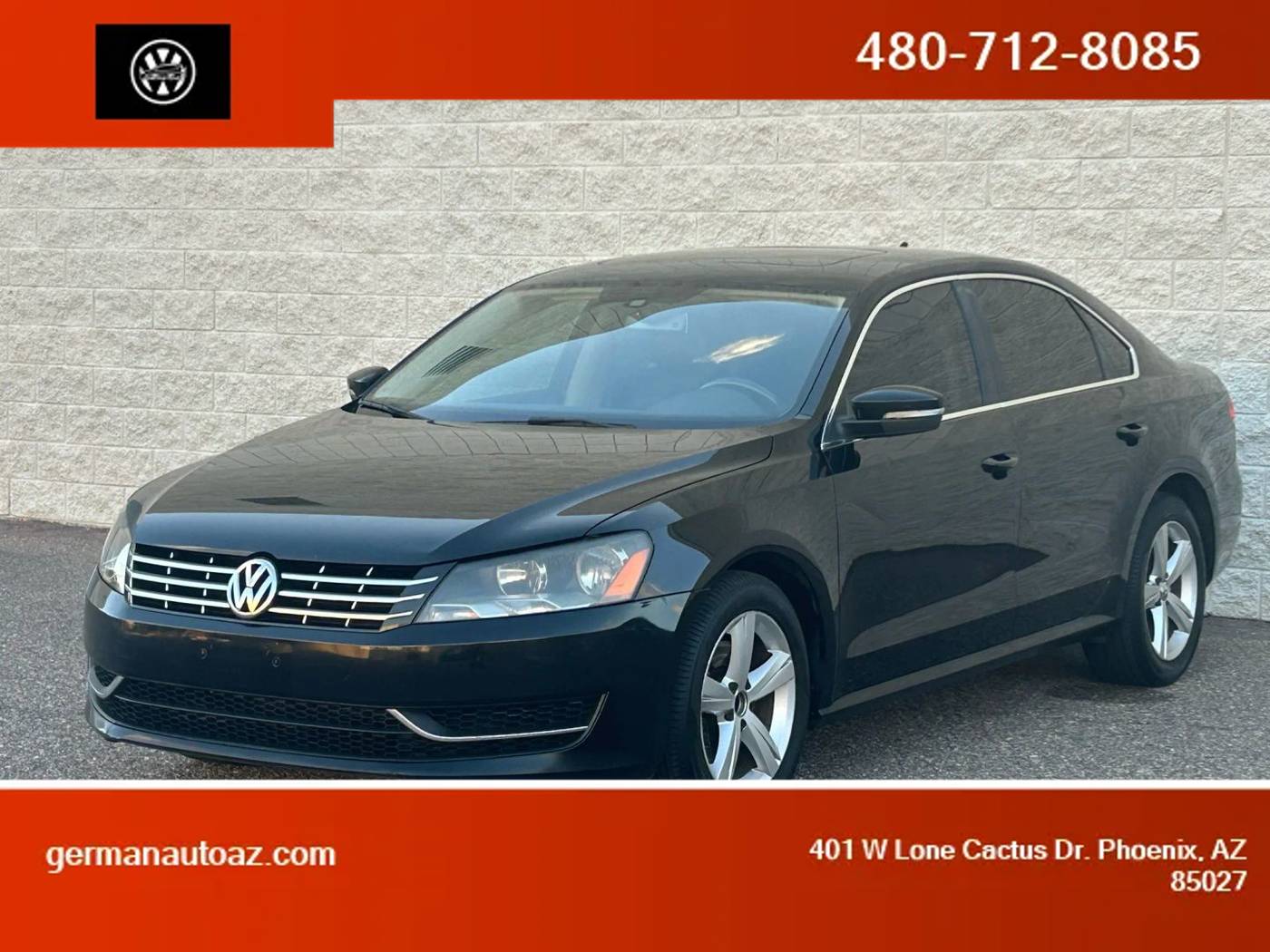2013 Volkswagen Passat TDI SE — Sedan — 210,549 mi — Phoenix, AZ