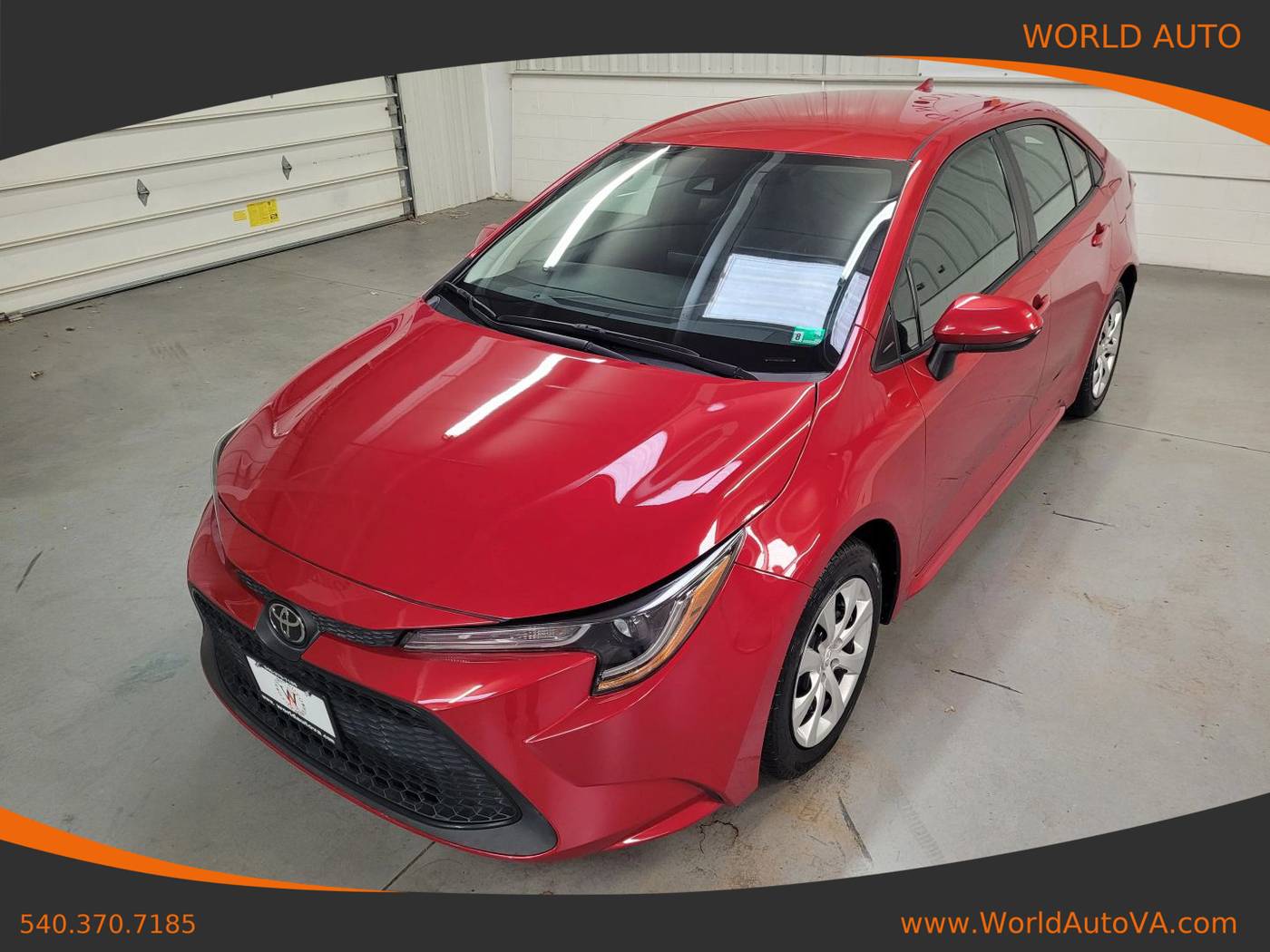 2021 Toyota Corolla LE — Sedan — 49,500 mi — Fredricksburg, VA