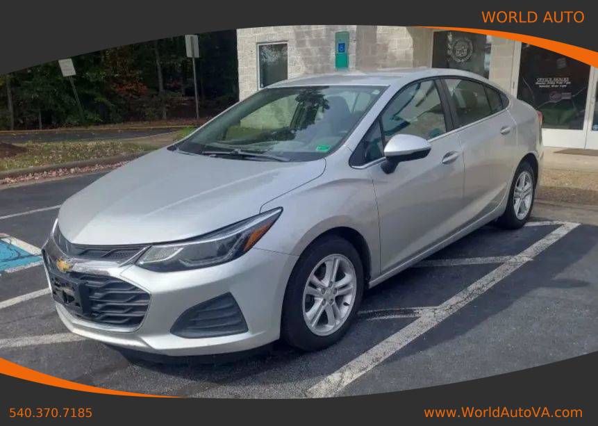 2019 Chevrolet Cruze LT — Sedan — 83,962 mi — Fredricksburg, VA
