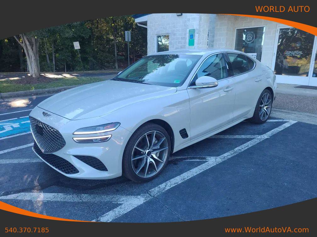 2025 Genesis G70 2.5T — Sedan — 20,054 mi — Fredricksburg, VA