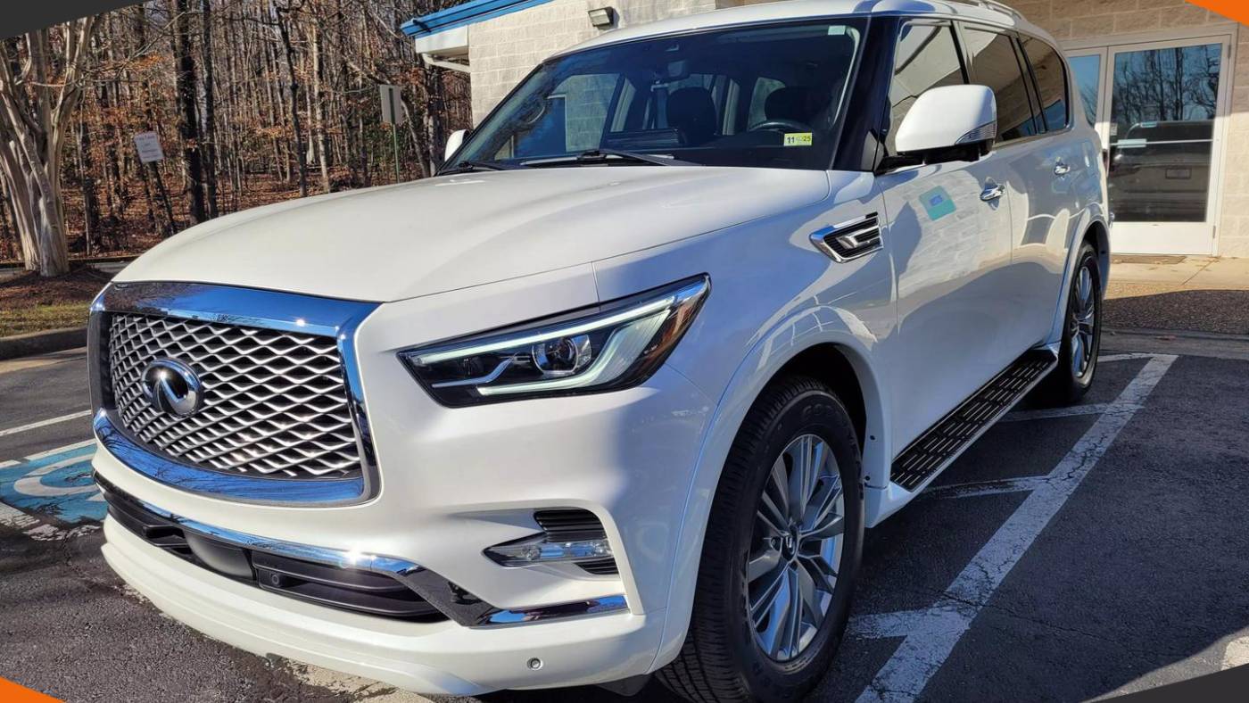 2022 INFINITI QX80 LUXE — SUV — 105,487 mi — Fredricksburg, VA