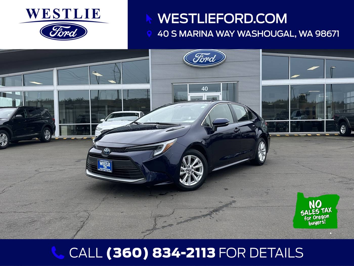 2024 Toyota Corolla Hybrid XLE — Sedan — 32,880 mi — Washougal, WA