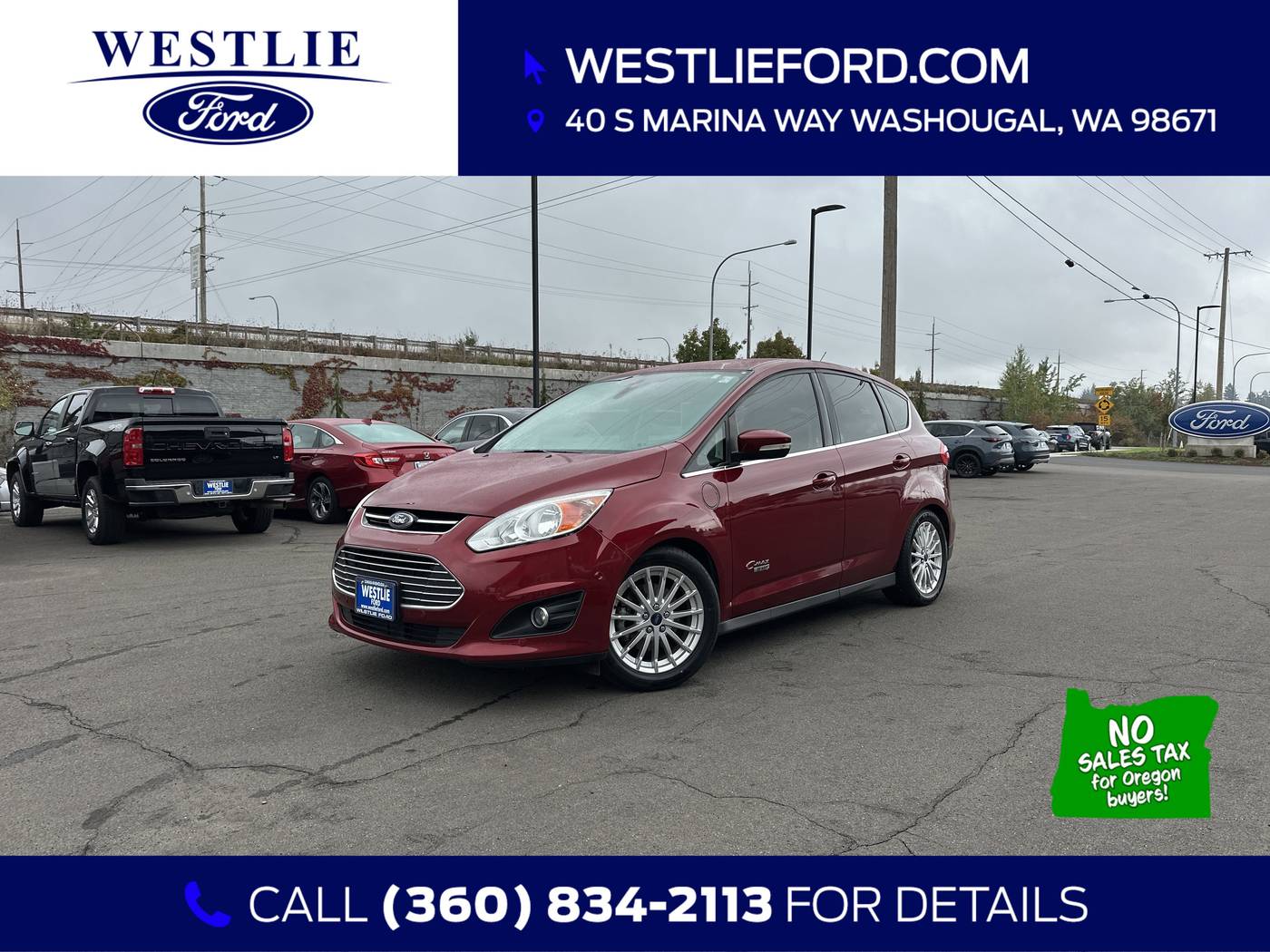2013 Ford C-Max Energi SEL — Sedan — 83,565 mi — Washougal, WA
