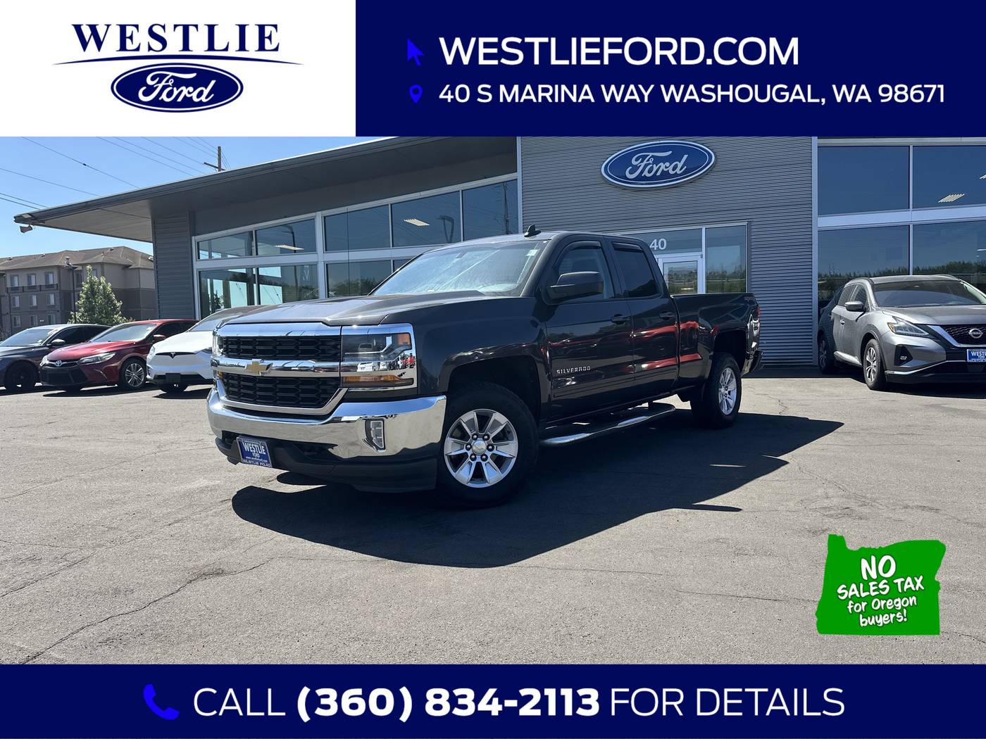 2016 Chevrolet Silverado 1500 LT — Pickup Truck — 136,510 mi — Washougal, WA