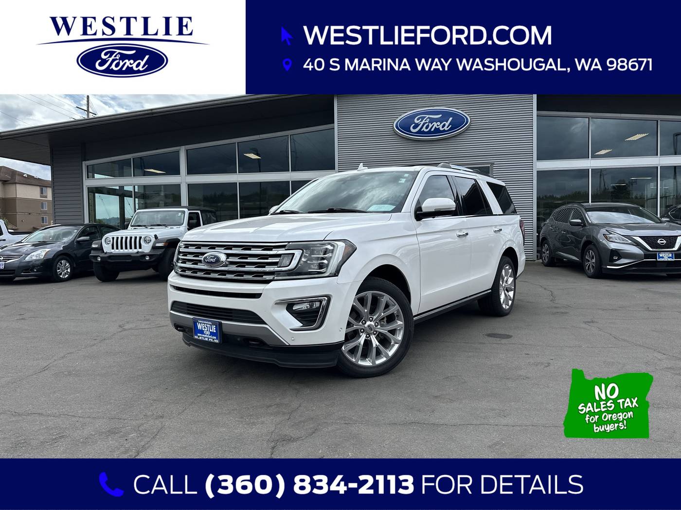 2019 Ford Expedition Limited — SUV — 113,127 mi — Washougal, WA