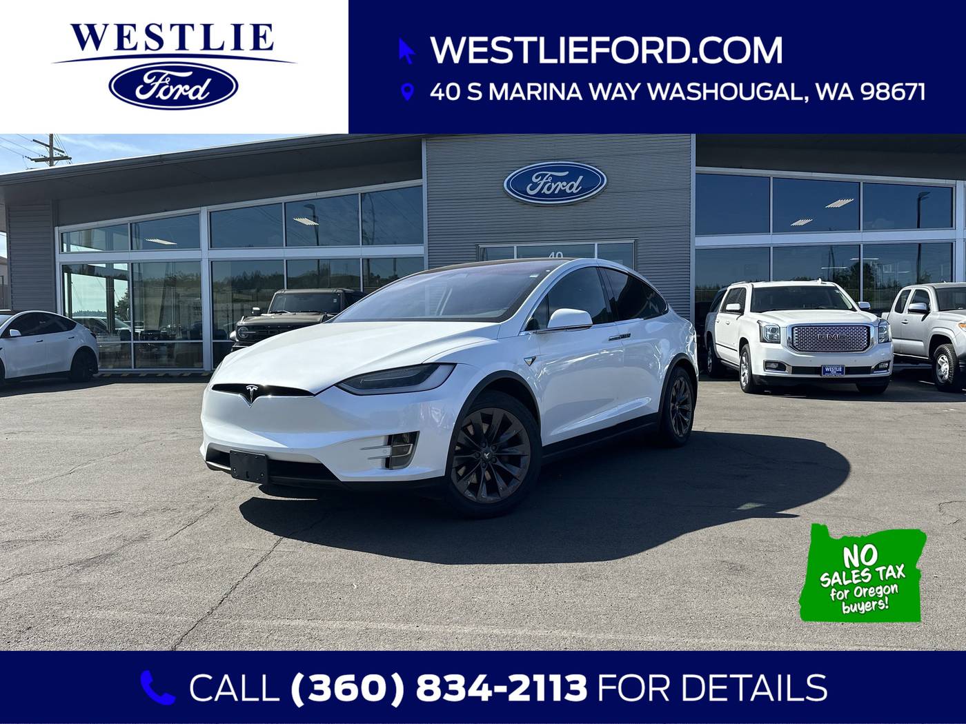 2018 Tesla Model X 75D — SUV — 43,505 mi — Washougal, WA