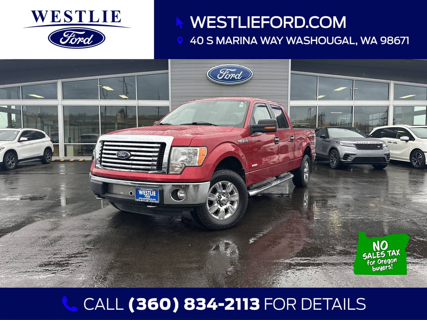 2012 Ford F-150 XL — Pickup Truck — 70,480 mi — Washougal, WA