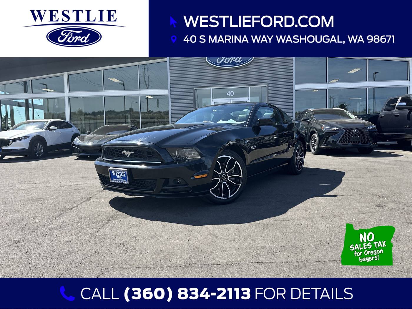 2013 Ford Mustang GT — Coupe — 99,680 mi — Washougal, WA