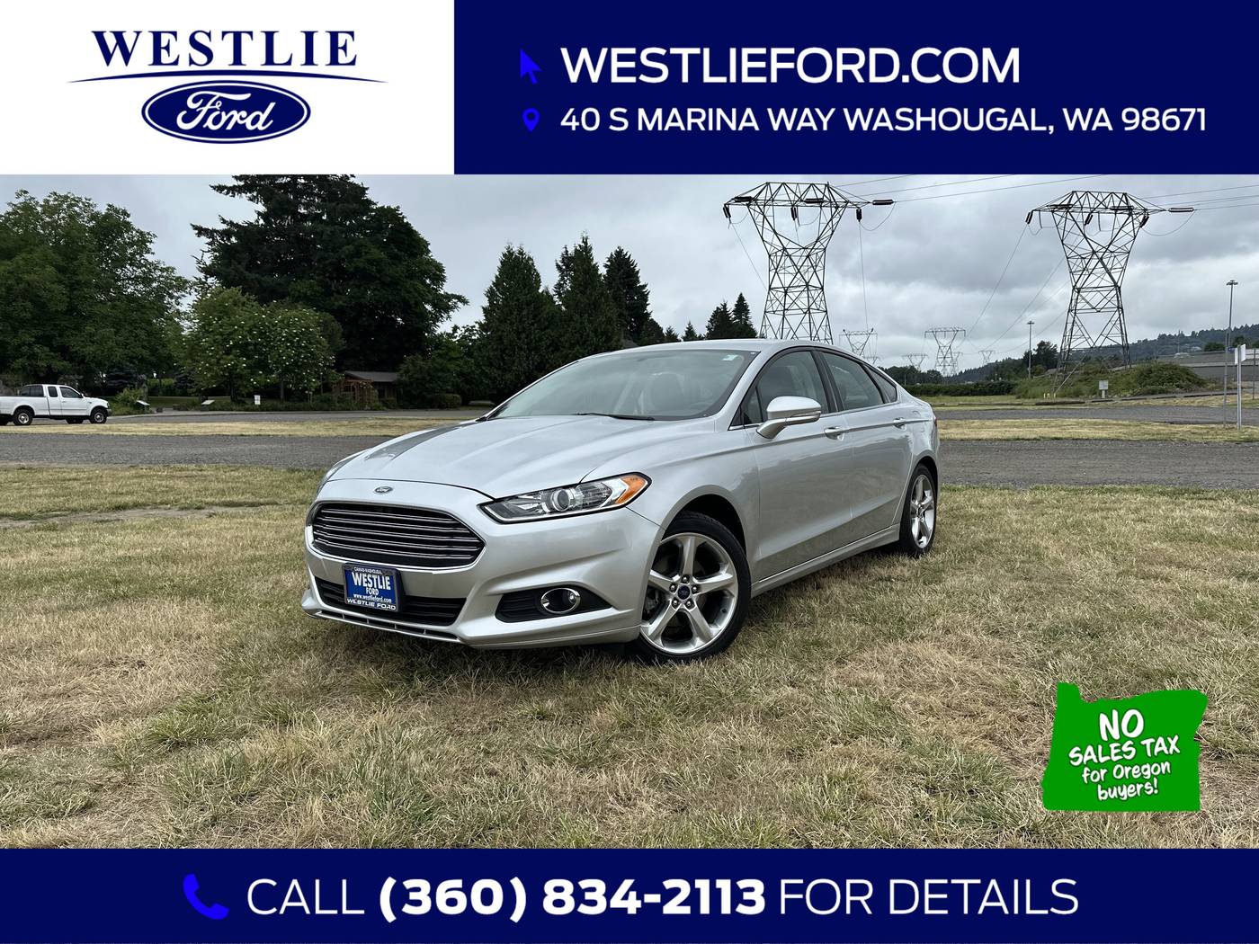 2016 Ford Fusion SE — Sedan — 98,471 mi — Washougal, WA