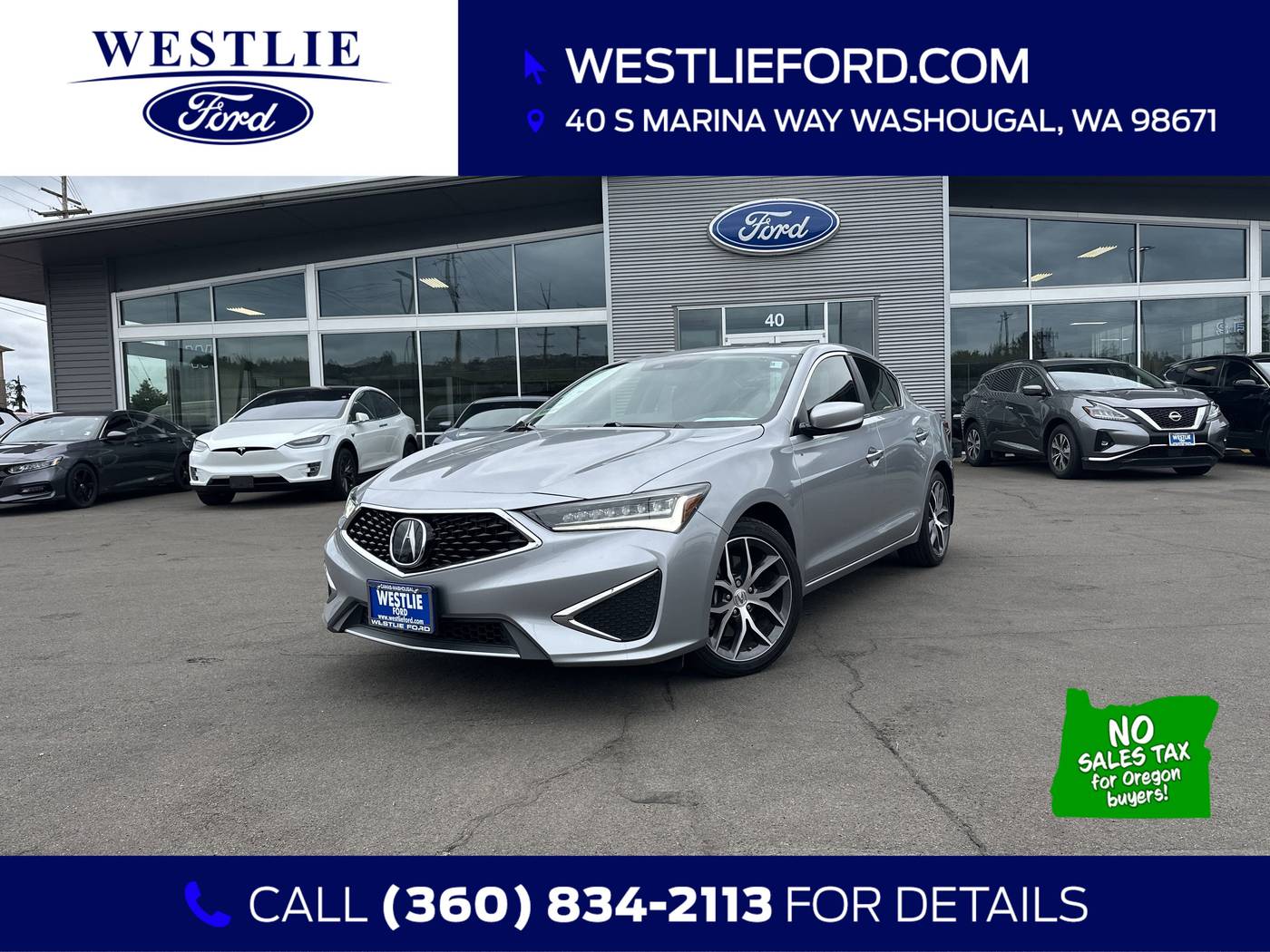 2022 Acura ILX Premium Package — Sedan — 41,946 mi — Washougal, WA