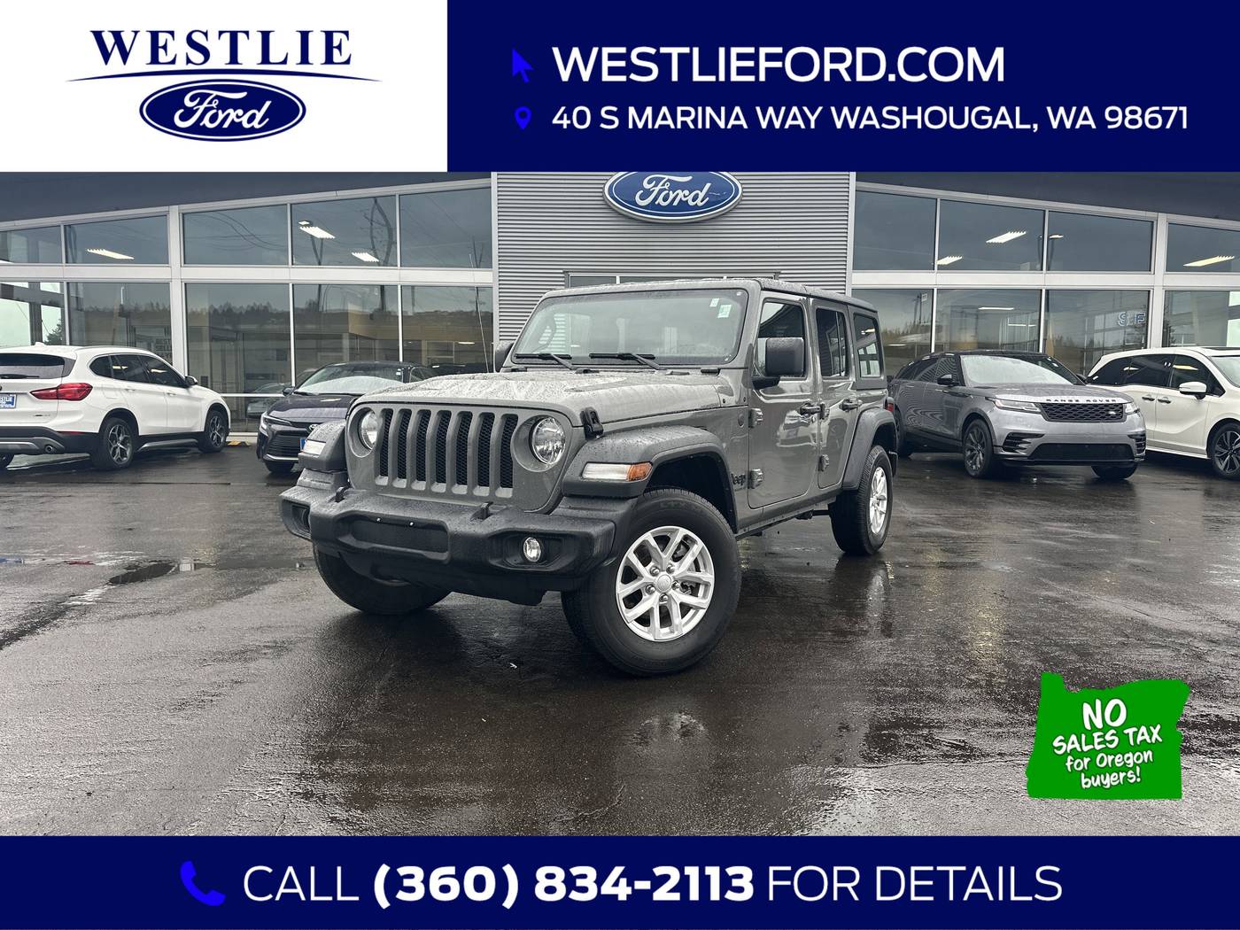 2023 Jeep Wrangler Sport S — SUV — 35,025 mi — Washougal, WA