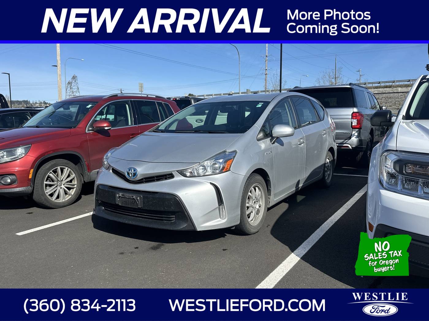 2017 Toyota Prius v Four — Wagon — 76,276 mi — Washougal, WA