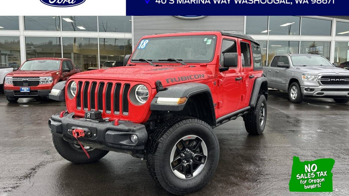2018 Jeep Wrangler Rubicon — SUV — 46,802 mi — Washougal, WA