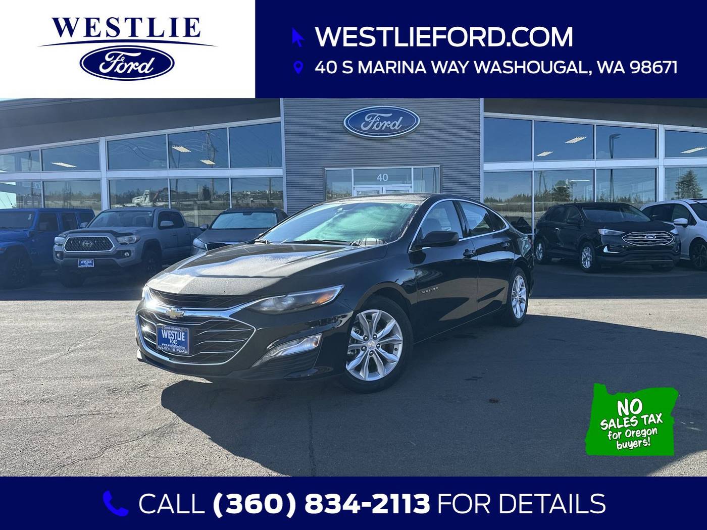 2023 Chevrolet Malibu LT — Sedan — 46,669 mi — Washougal, WA