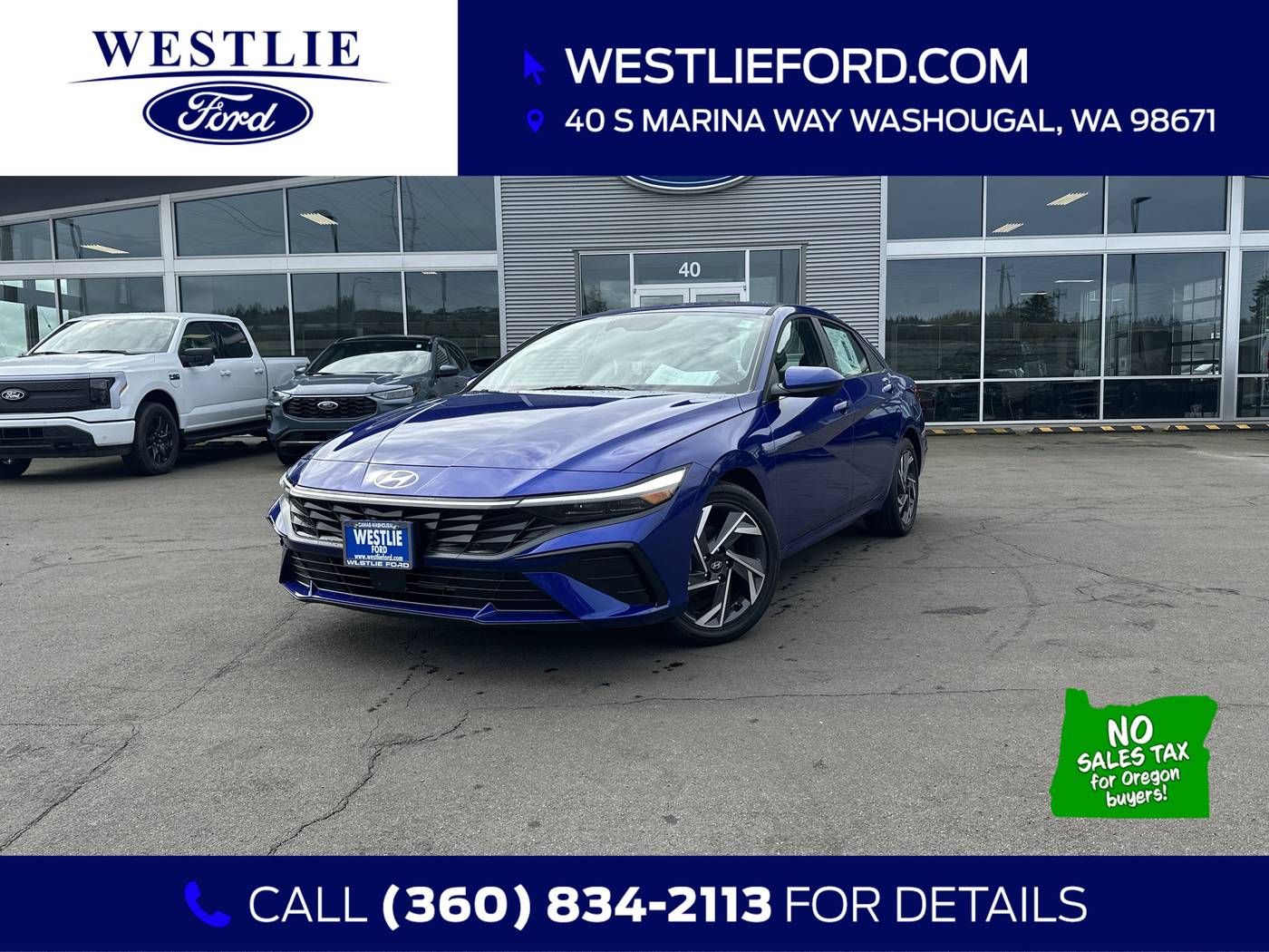 2025 Hyundai Elantra SEL Convenience — Sedan — 1,696 mi — Washougal, WA
