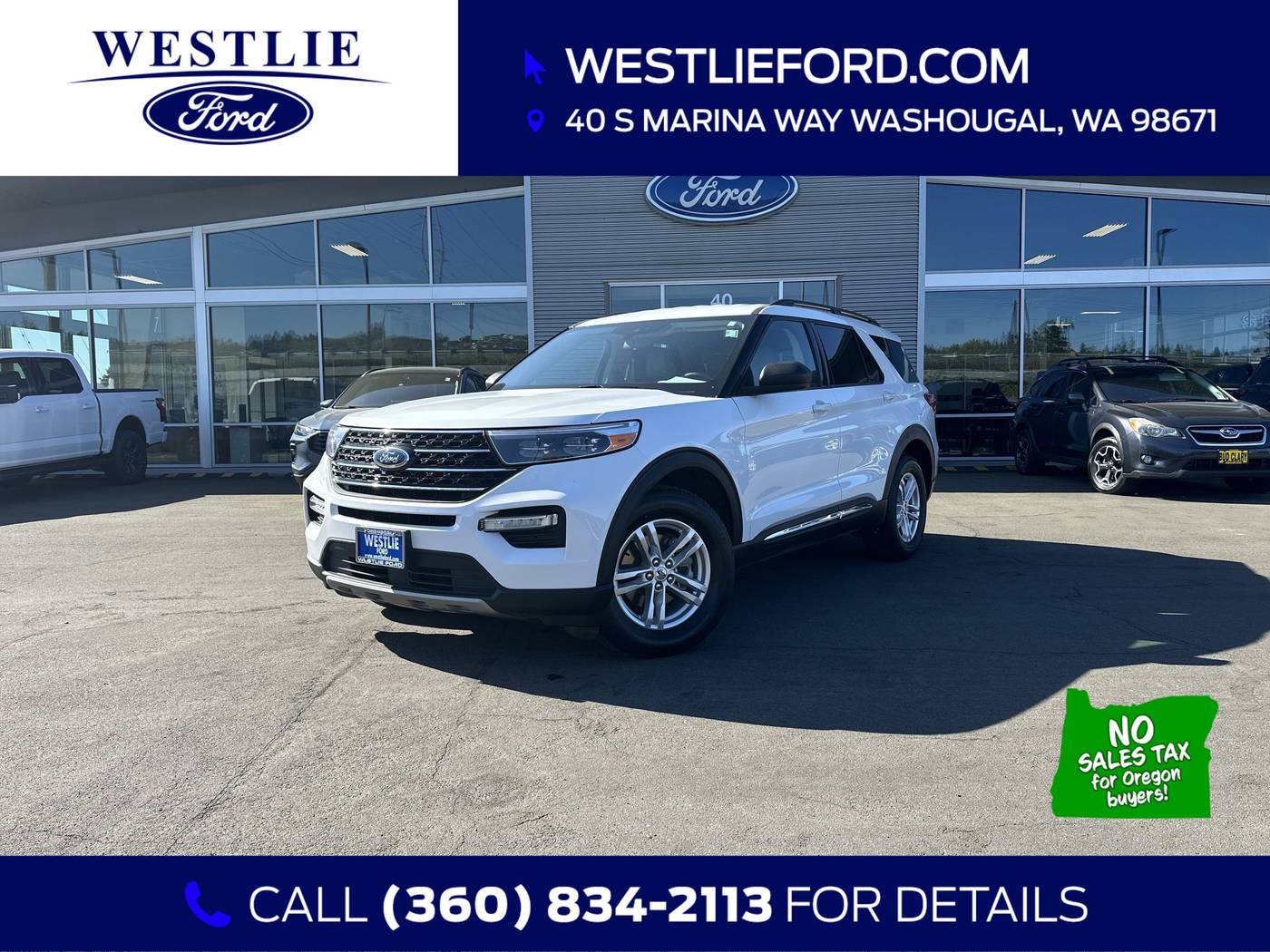2023 Ford Explorer XLT — SUV — 52,770 mi — Washougal, WA