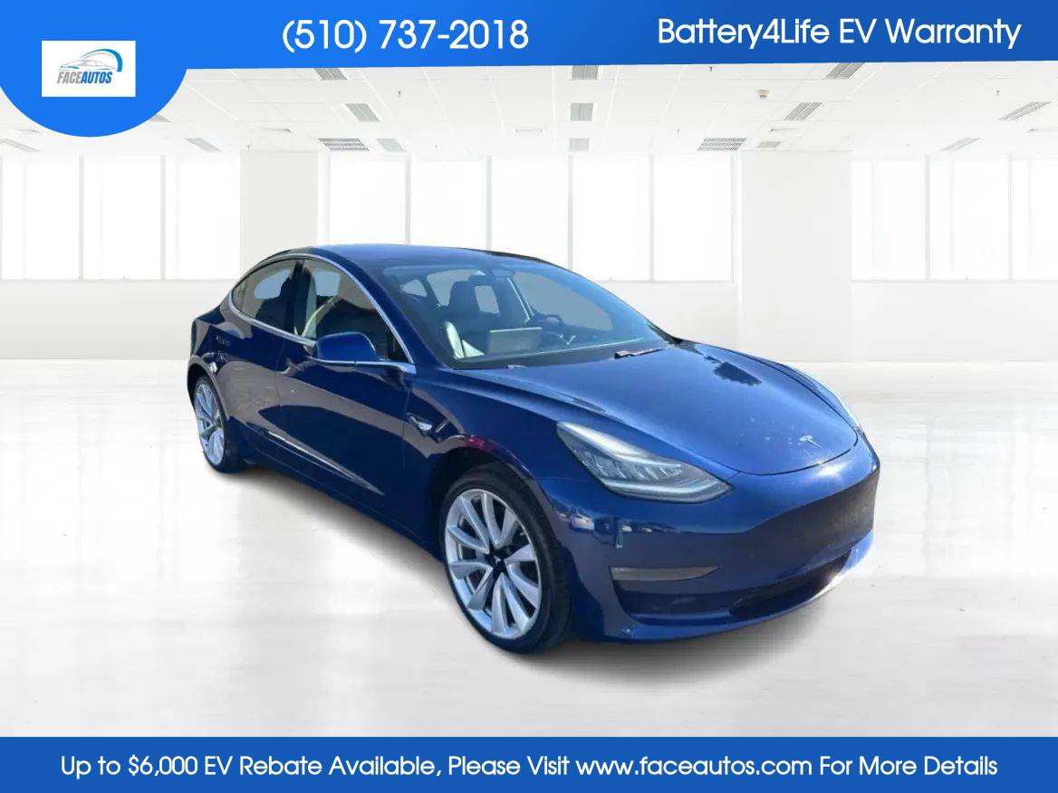 2018 Tesla Model 3 Long Range — Sedan — 130,980 mi — Newark, CA