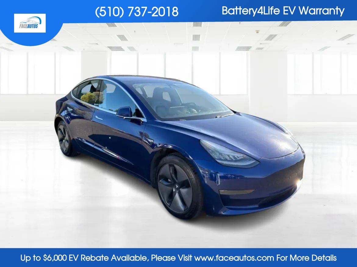 2018 Tesla Model 3 Long Range — Sedan — 71,516 mi — Newark, CA