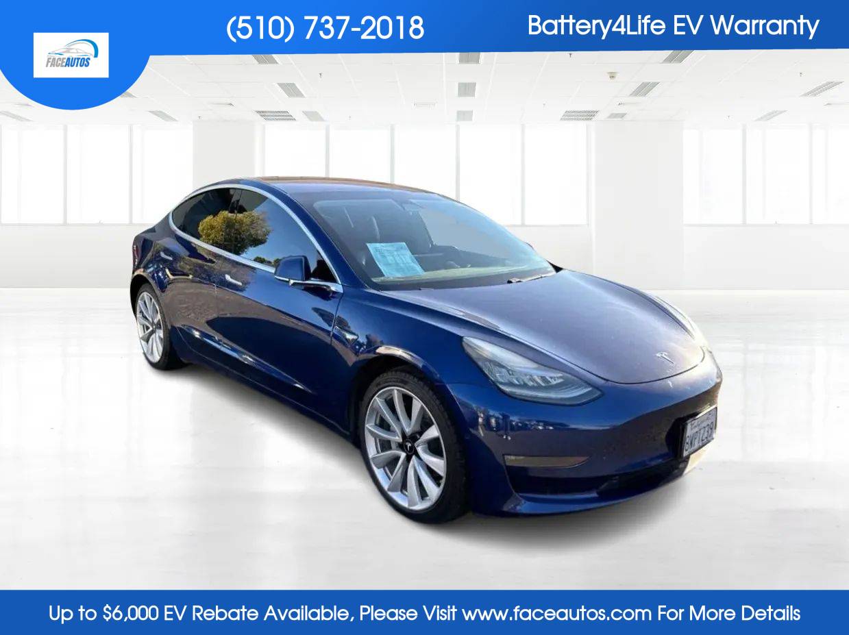 2018 Tesla Model 3 Mid Range — Sedan — 154,208 mi — Newark, CA