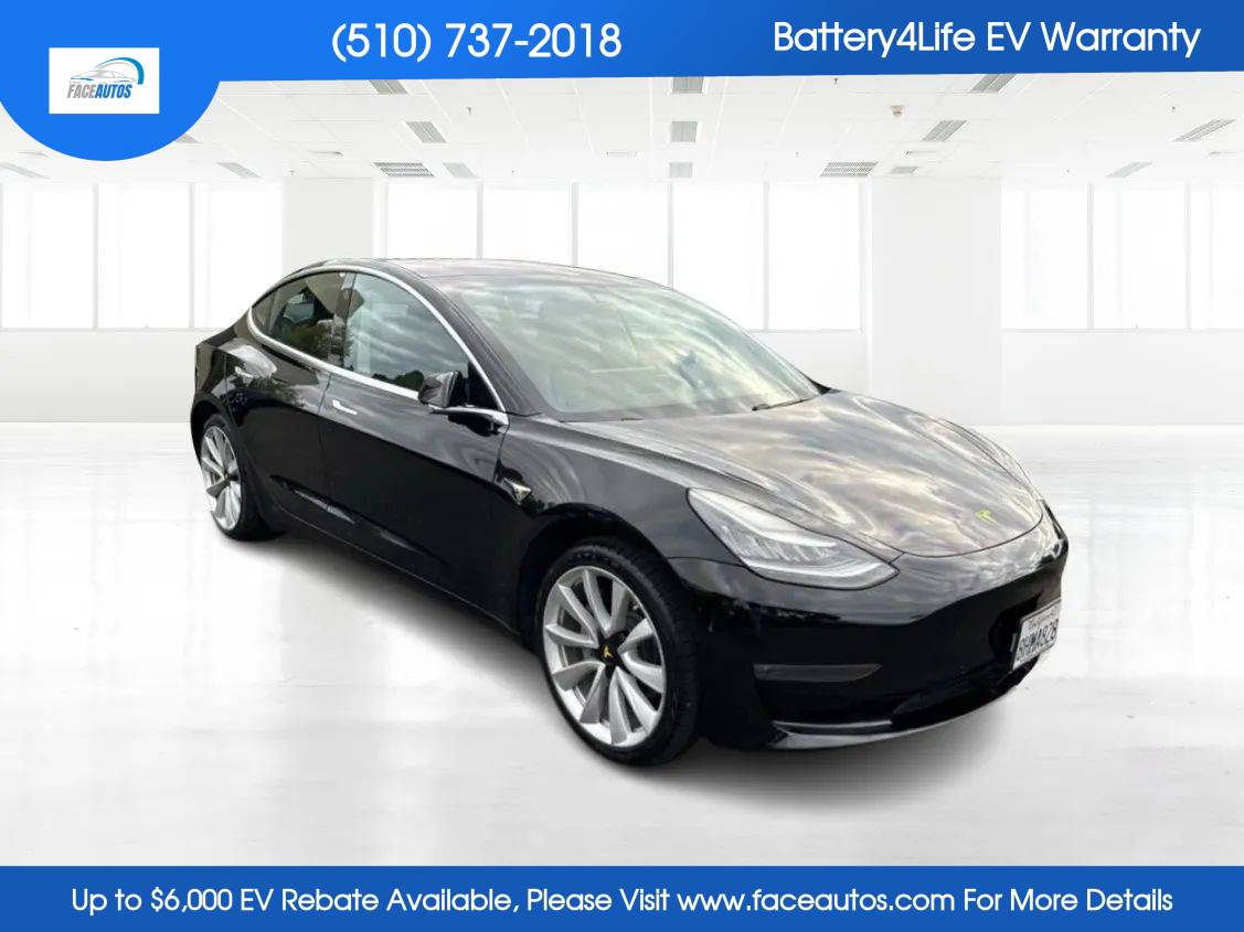 2018 Tesla Model 3 Mid Range — Sedan — 68,812 mi — Newark, CA