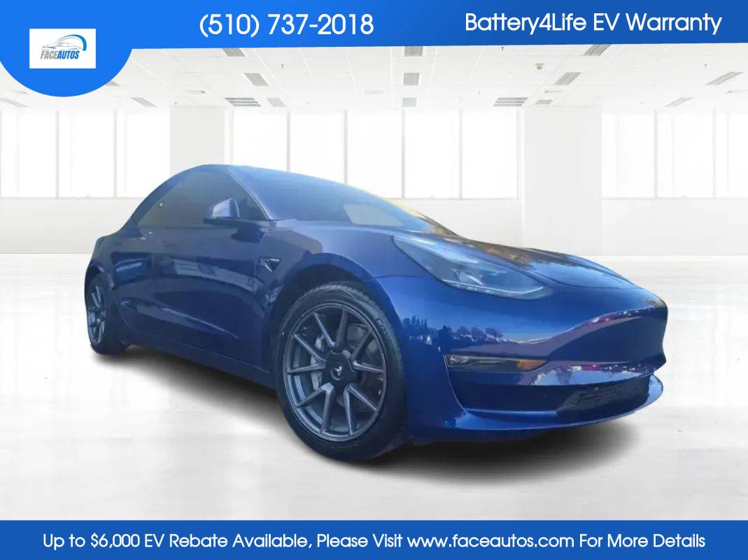 2021 Tesla Model 3 Long Range — Sedan — 136,024 mi — Newark, CA