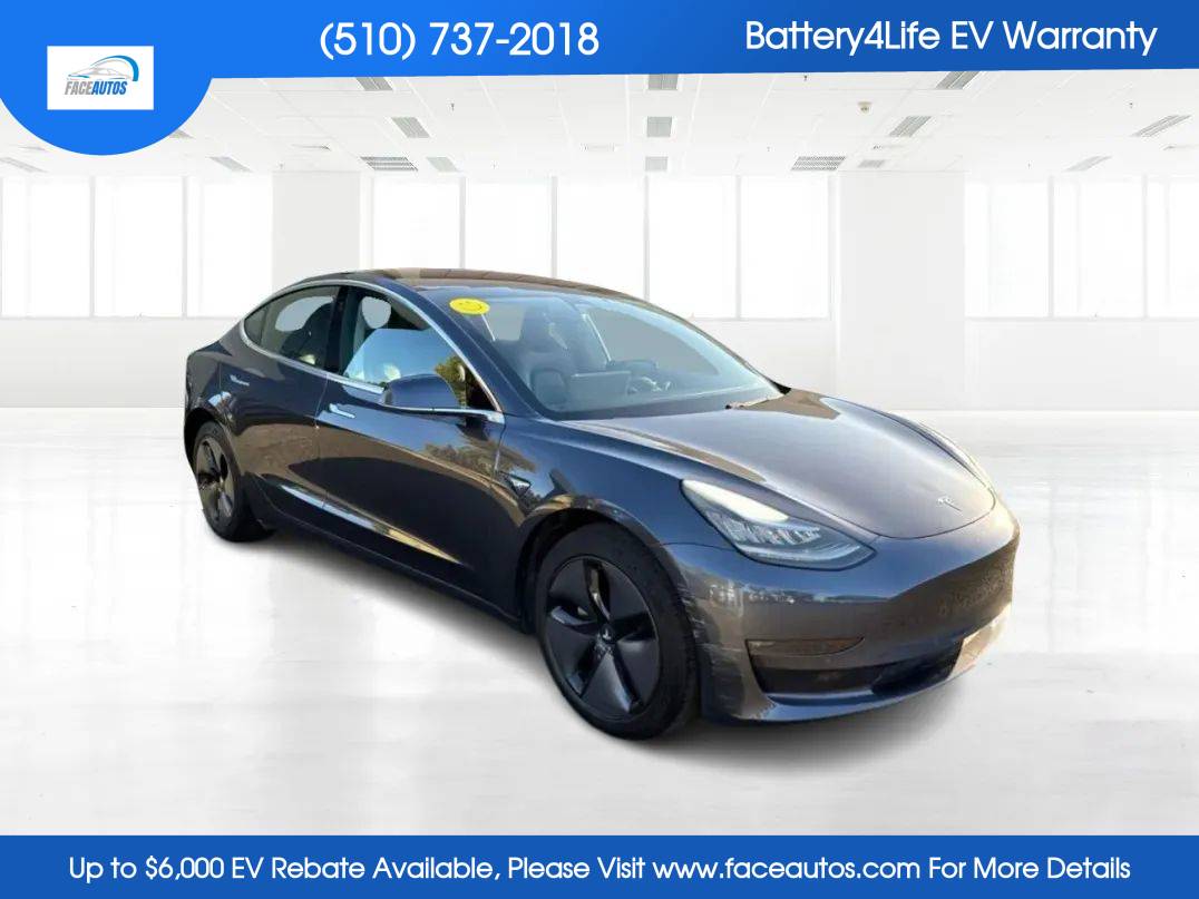 2018 Tesla Model 3 Mid Range — Sedan — 44,510 mi — Newark, CA