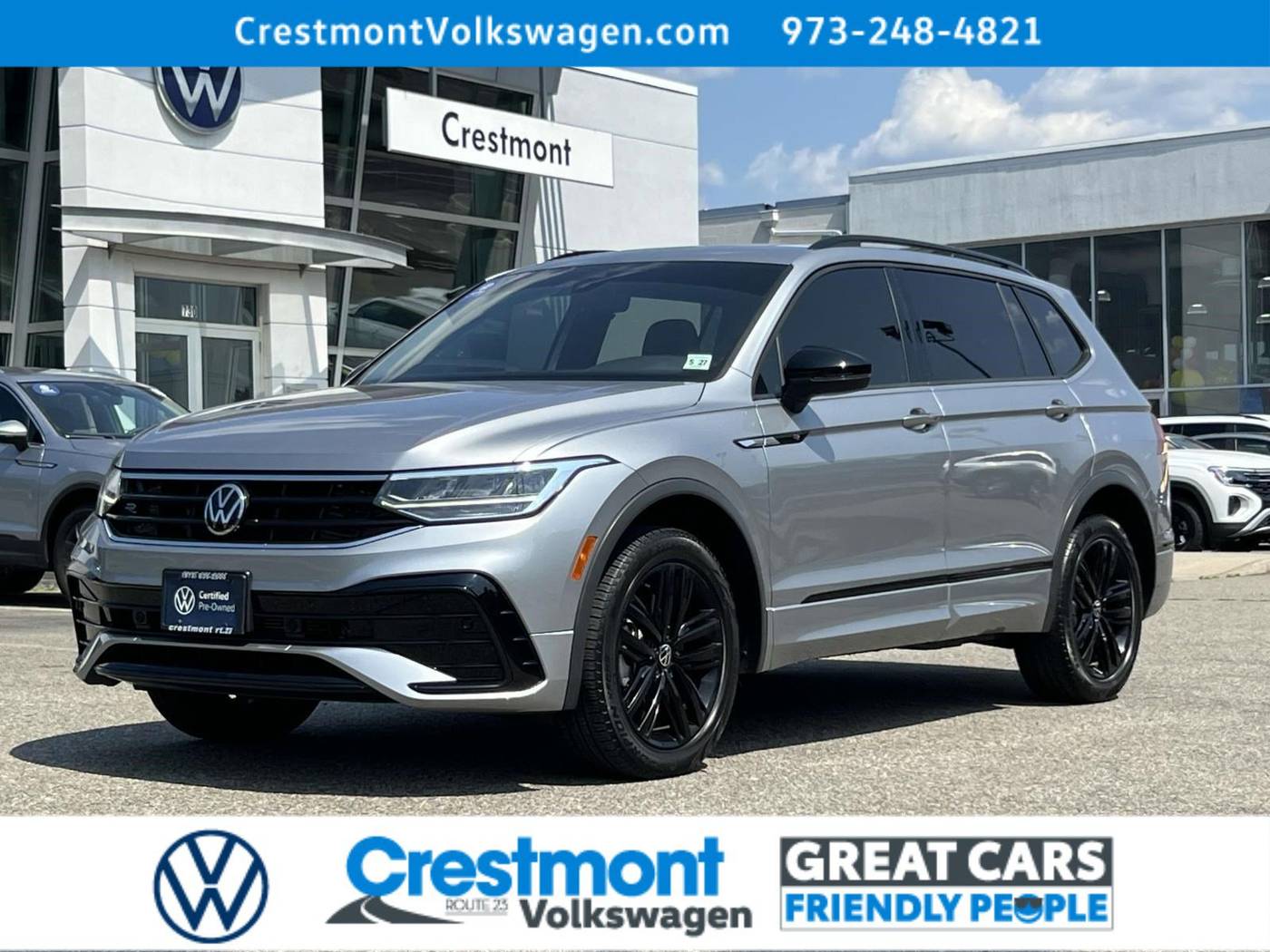 2022 Volkswagen Tiguan SE R-Line Black — SUV — 38,747 mi — Pompton Plains, NJ