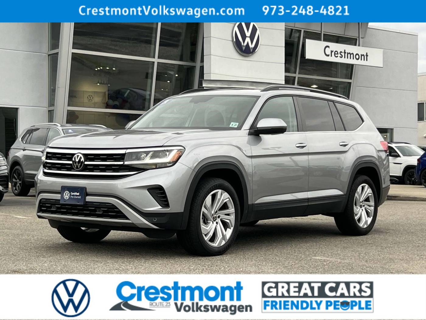 2023 Volkswagen Atlas SE with Technology — SUV — 21,302 mi — Pompton Plains, NJ