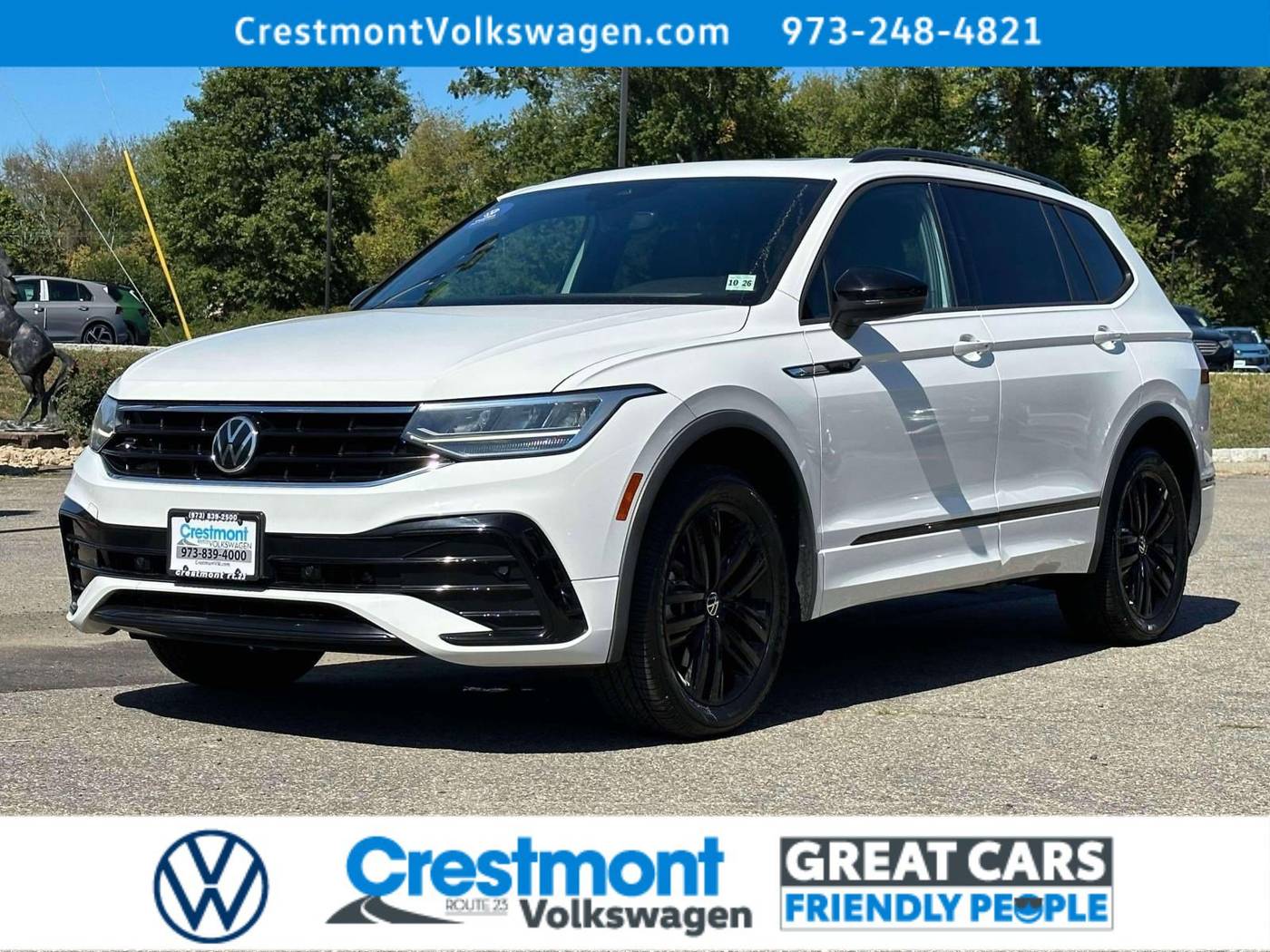2022 Volkswagen Tiguan SE R-Line Black — SUV — 41,235 mi — Pompton Plains, NJ