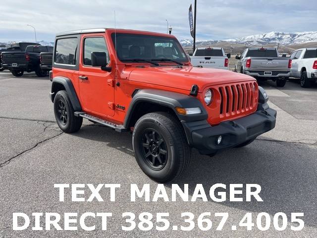2023 Jeep Wrangler Sport S — SUV — 948 mi — Morgan, UT