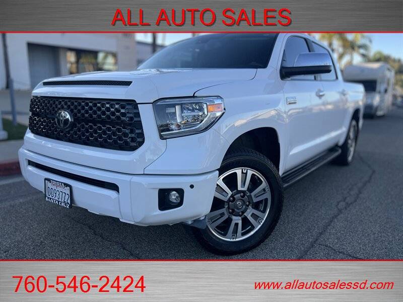 2020 Toyota Tundra Platinum — Pickup Truck — 60,188 mi — Escondido, CA
