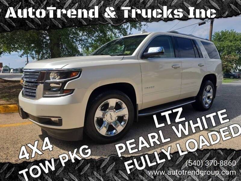 2015 Chevrolet Tahoe LTZ — SUV — 148,062 mi — Fredricksburg, VA