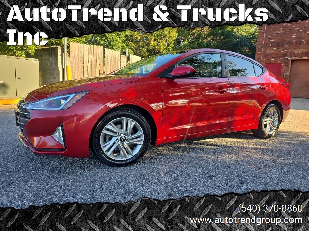 2020 Hyundai Elantra SEL — Sedan — 75,906 mi — Fredricksburg, VA