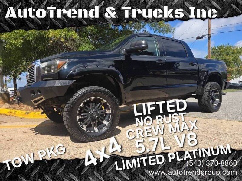2011 Toyota Tundra Limited — Pickup Truck — 134,023 mi — Fredricksburg, VA