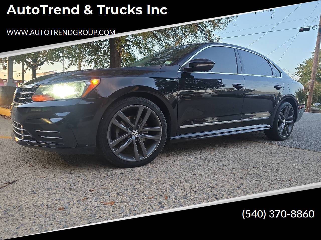 2017 Volkswagen Passat R-Line — Sedan — 125,234 mi — Fredricksburg, VA